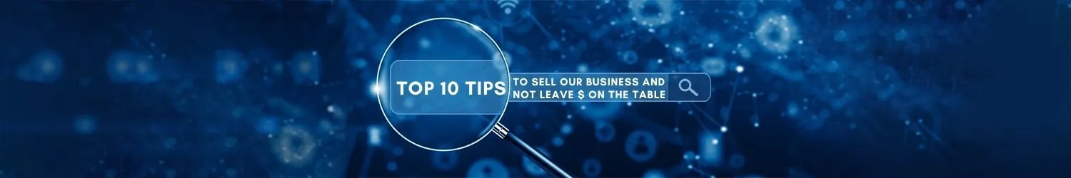 tips for selling your business